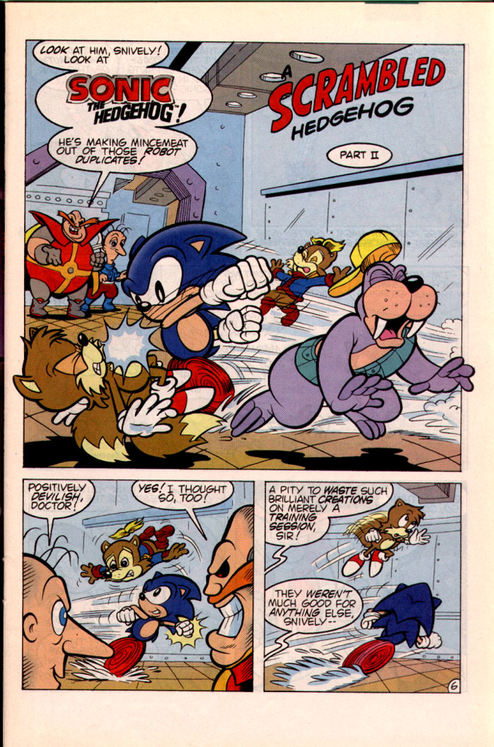 Sonic - Archie Adventure Series October 1995 Page 6